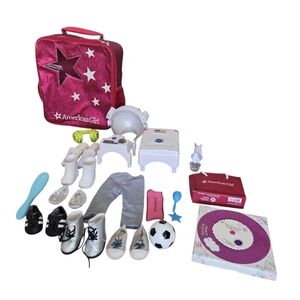 American Girl Doll Lot Shoes NASA Luciana‎ Vega Accessories Clothes Huge Bundle